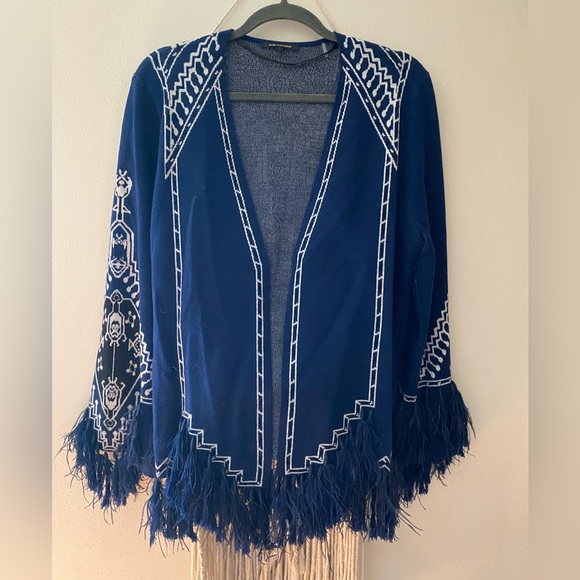 Kobi Halperin Fringe Cardigan - Picture 1 of 2